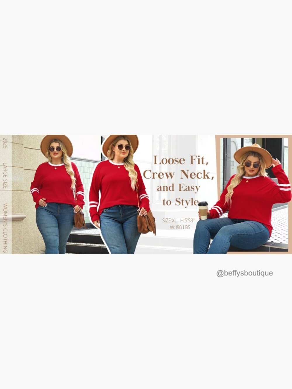 Long Sleeve Tops for Women Casual Color Block Tee Tunic Blouse Streetwear - Picture 7 of 7